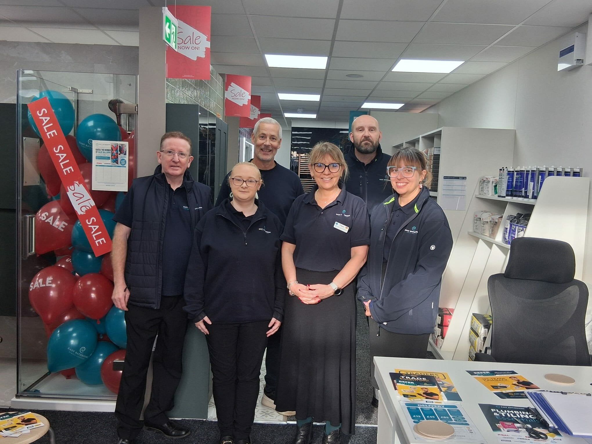 Coventry Easy Bathrooms & Tiles showroom staff