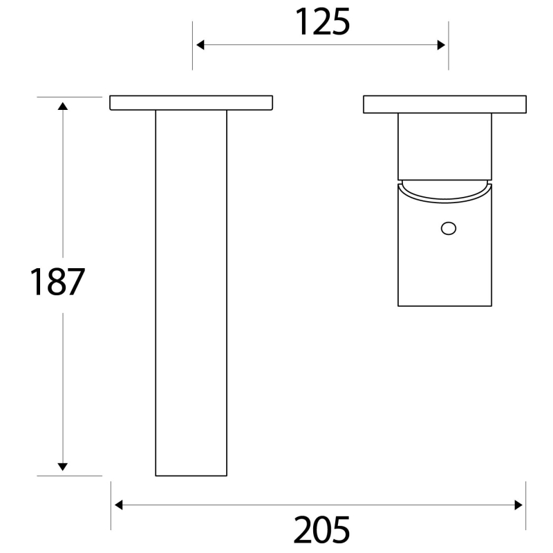Pancho Chrome Wall Mounted Basin Mixer Tap