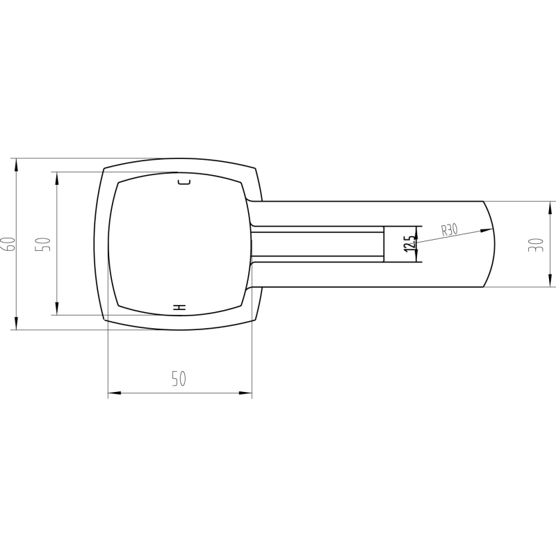 Quadro Chrome Basin Mixer Tap & Waste