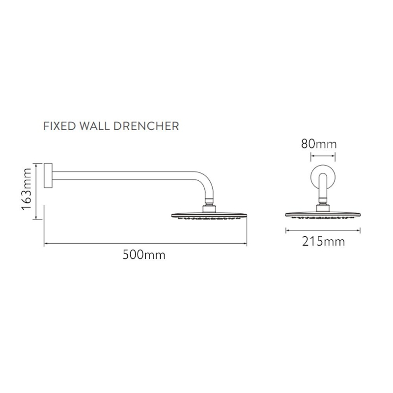 Aqualisa Hugo Smart Digital Shower Concealed with Adjustable and Fixed Wall Head Gravity Pumped