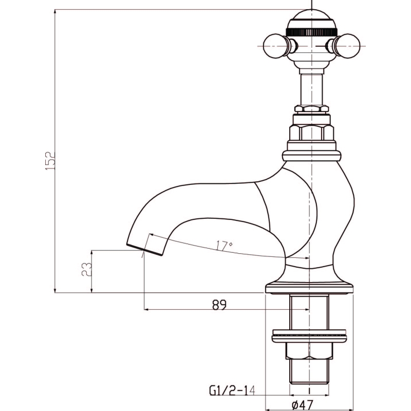 Grosvenor Chrome Pair of Bath Pillar Taps