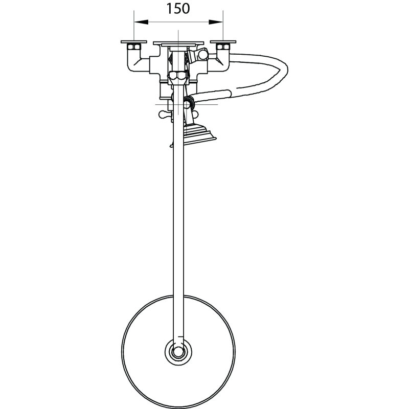 Cambridge Chrome Traditional Dual Outlet Thermostatic Shower Pack