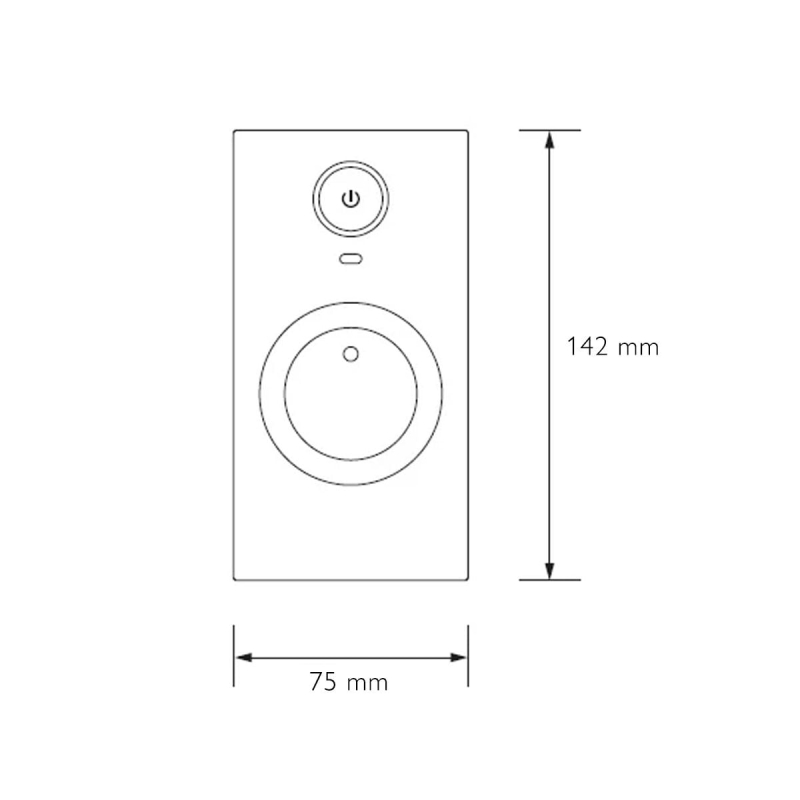Aqualisa Zorin Smart Digital Shower Exposed with Adjustable Head HP/Combi