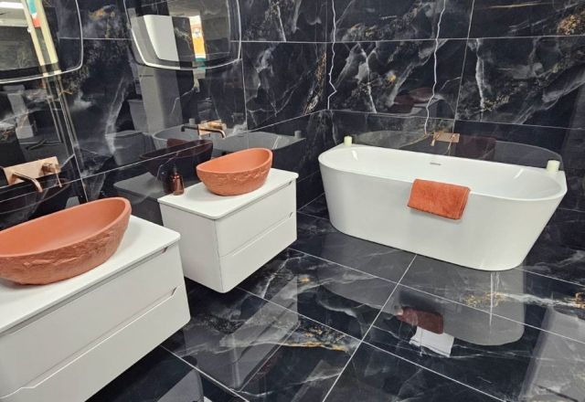 Easy Bathrooms & Tiles Crawley showroom