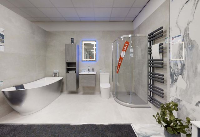 Bathroom showroom near Aintree Racecourse