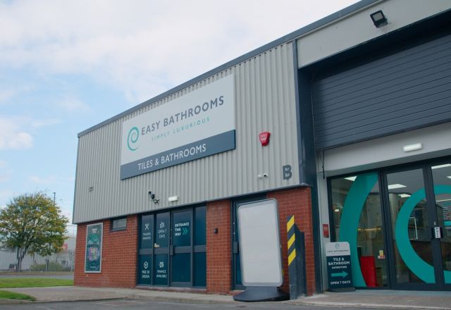 External view of Easy Bathrooms & Tiles Newcastle Airport