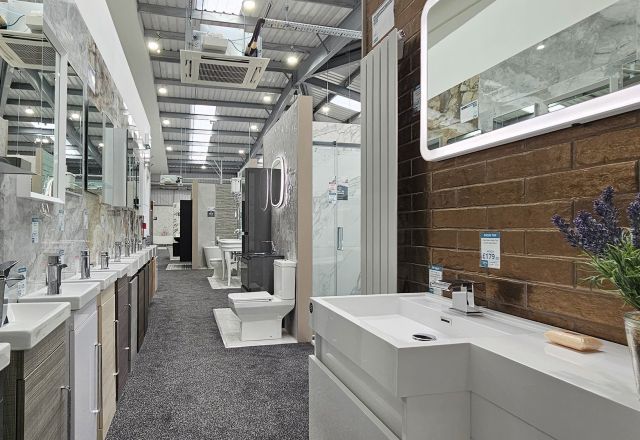 Amesbury bathroom display