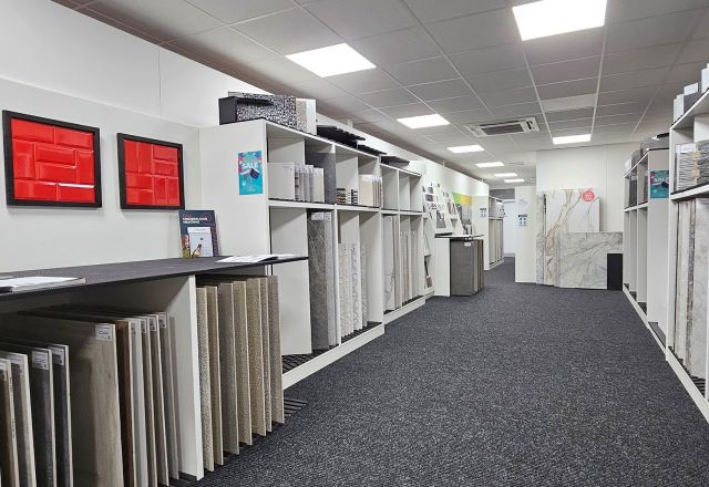 Tiles on display Brackley