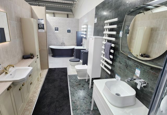 Bathroom displays Easy Bathrooms York