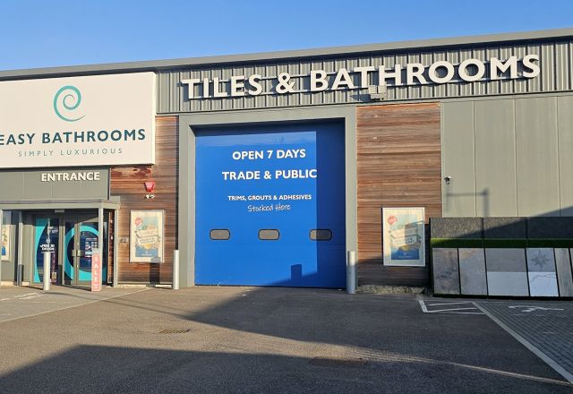 Easy Bathrooms & Tiles Petersfield showroom