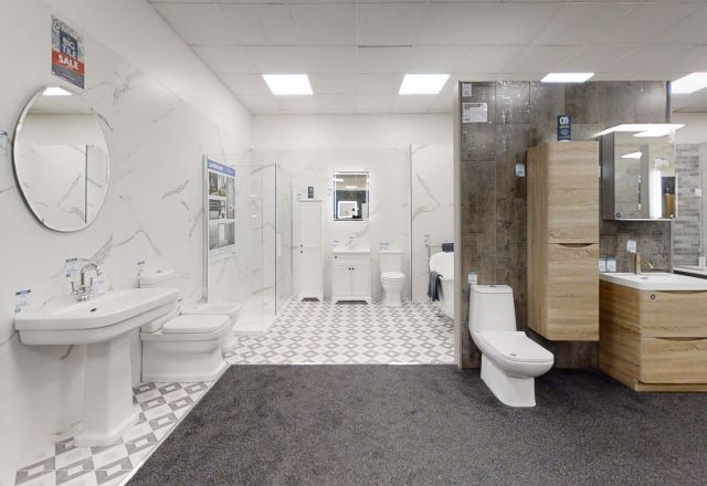 Staples Corner Bathroom Showroom