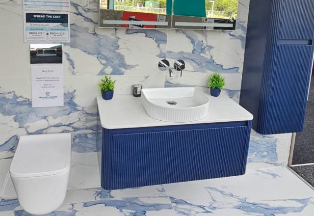 Easy Bathrooms & Tiles Crawley showroom