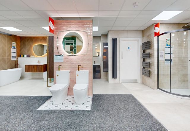 Easy Bathrooms & Tiles Bridgwater showroom
