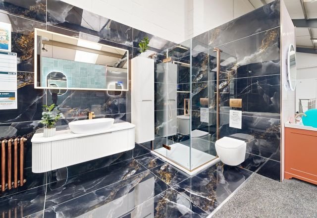 Easy Bathrooms & Tiles Bridgwater showroom