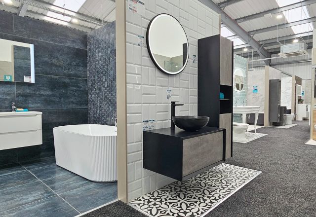 Amesbury bathroom display