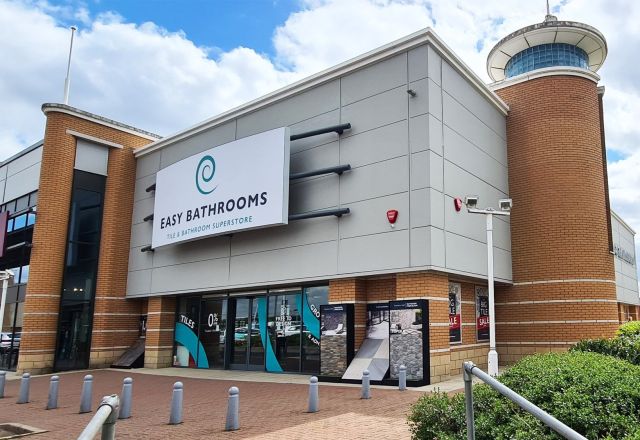 Bathroom showroom in Rugby with local installation