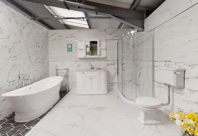 Easy Bathrooms Worcester display