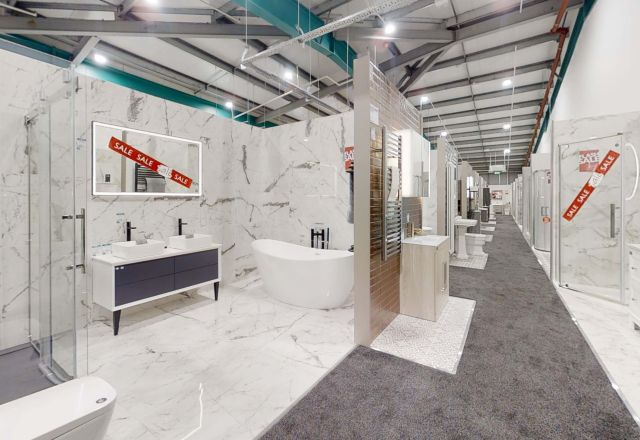 bathroom bays at Easy Bathrooms Poole