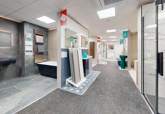 Easy Bathrooms & Tiles Bridgwater showroom