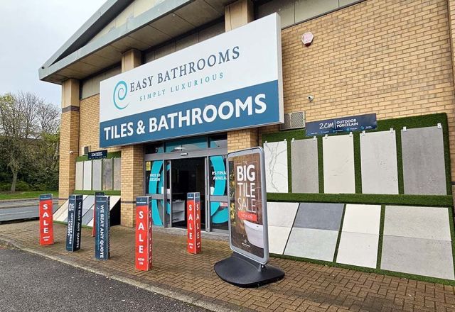 Easy Bathrooms & Tiles Showroom Bradford