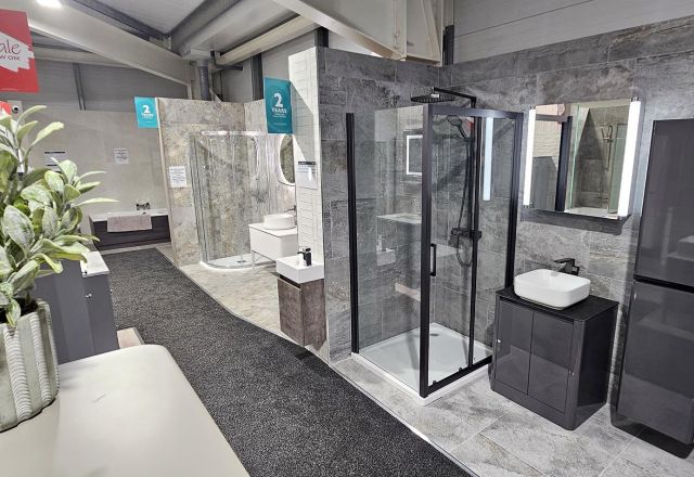 St Helens shower bays Easy Bathrooms