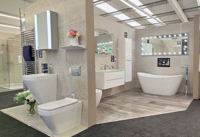 Bathrooms bays at Easy Bathrooms Orpington