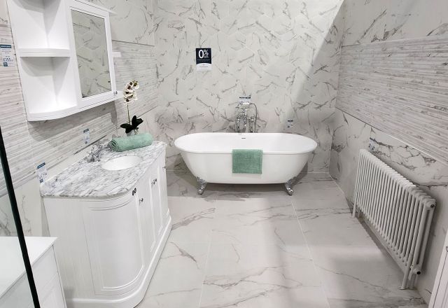 Amesbury bathroom display