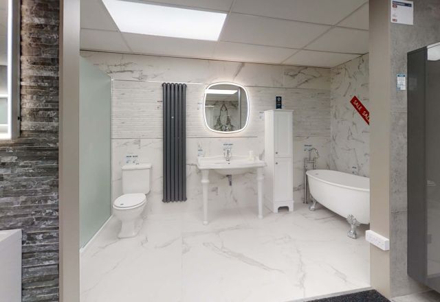 Bathroom bays at Easy Bathrooms Oxford