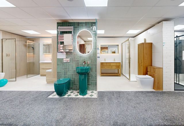 Easy Bathrooms & Tiles Bridgwater showroom