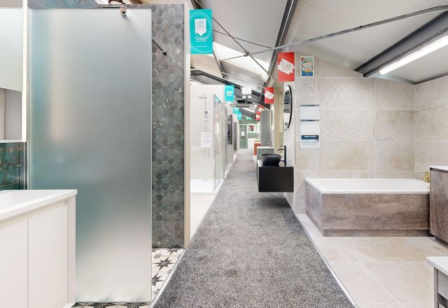 Easy Bathrooms & Tiles Bridgwater showroom