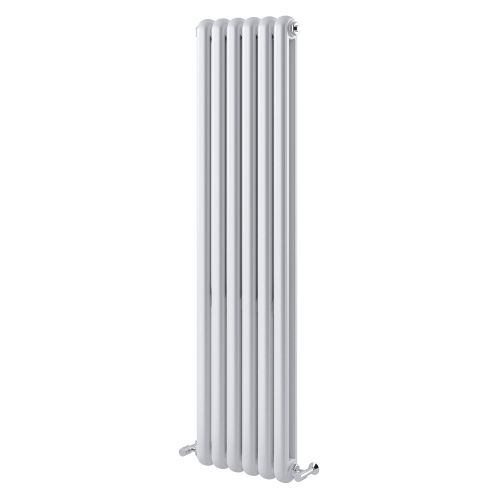 Etam 1500x380mm Vertical Traditional Column Radiator – White | Easy ...