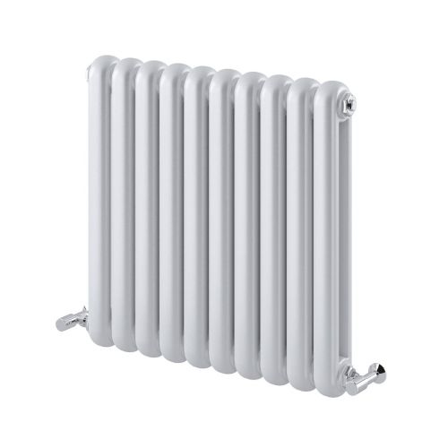 Etam 600x622mm Horizontal Traditional Column Radiator – White | Easy ...