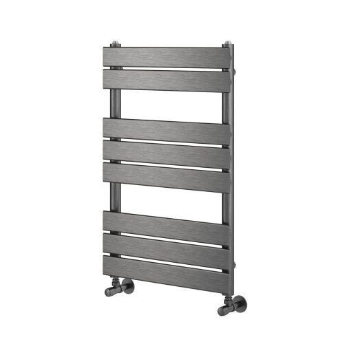 Rosa Gunmetal Heated Towel Rail – 800x500mm Towel Radiators