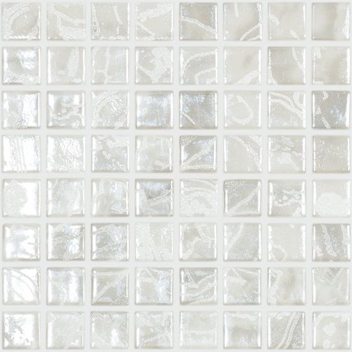 Basque Space Glass Mosaic Tiles 315x315 | White Mosaic Tile