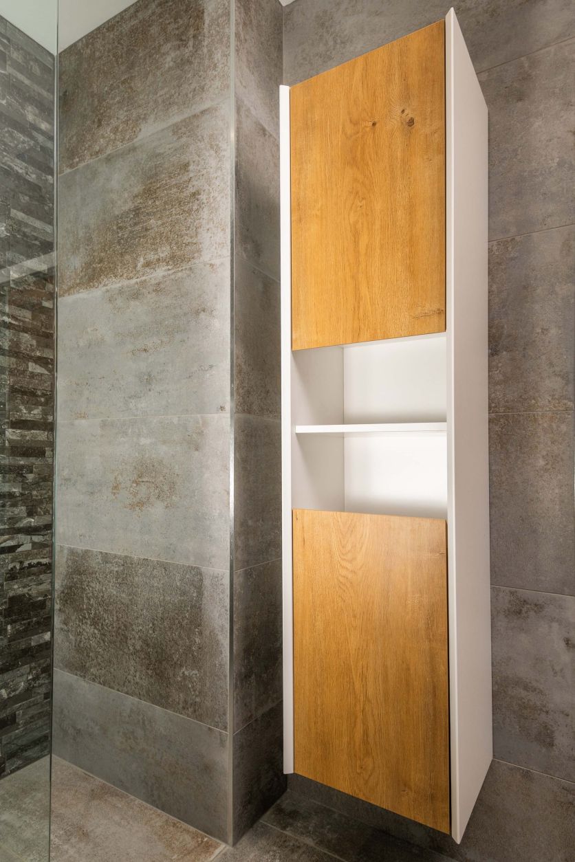 Snowdon White & Oak Storage Cabinet