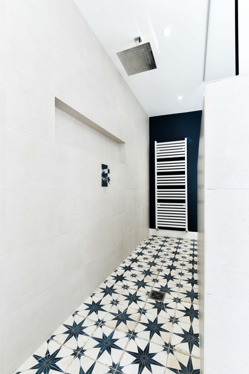 Fired Star Blue Tiles