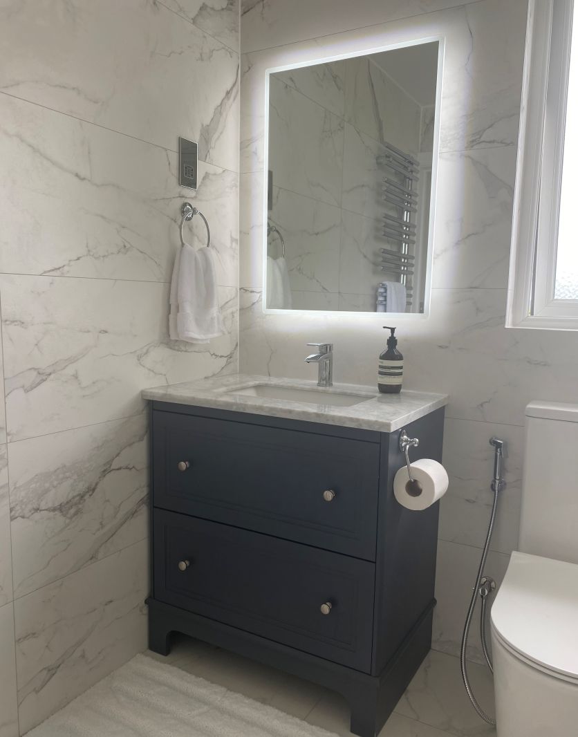 Ferris Midnight Grey Vanity Unit