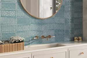 Image showingBlue Wall Tiles