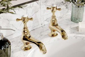 Image showingPairs Of Basin Taps
