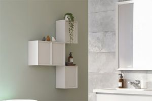 Image showingSmall Bathroom Storage Units