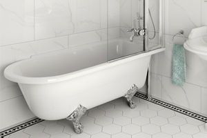 Image showingFreestanding Shower Baths