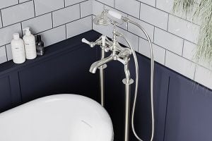 Image showingFloor Standing Bath Taps