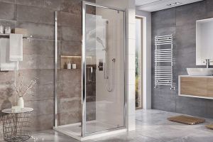Image showingPivot Shower Doors