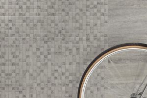 Image showingGrey Mosaic Tiles