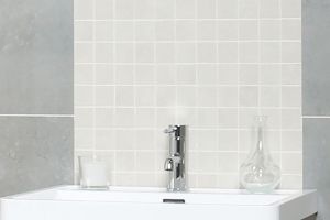 Image showingPlain Effect Mosaic Tiles