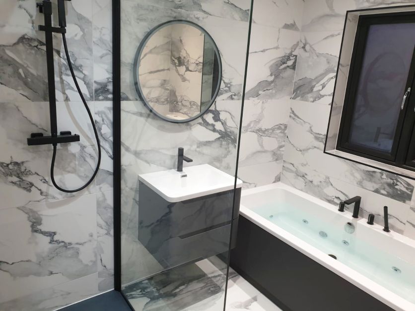 Charlie White Marble Tiles