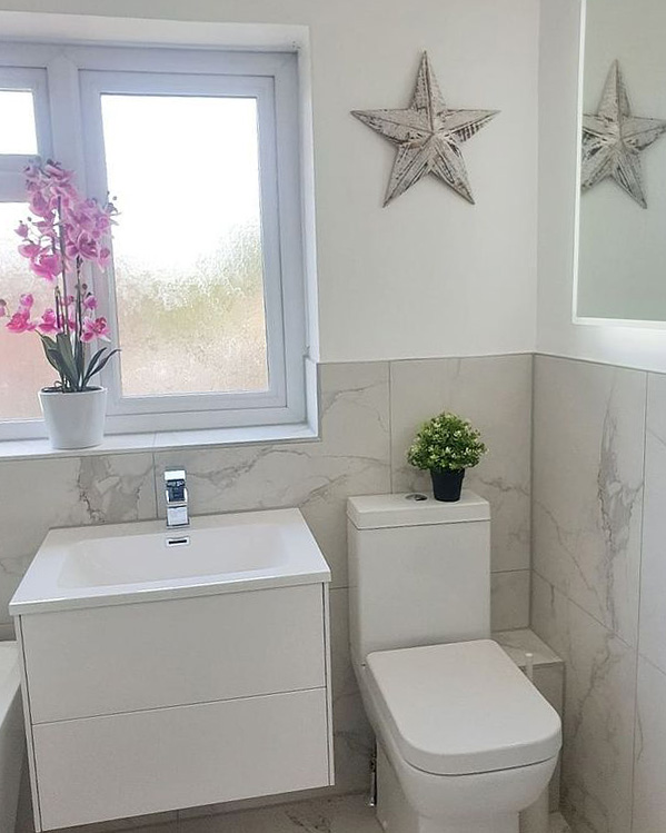 Kendal White Vanity Unit