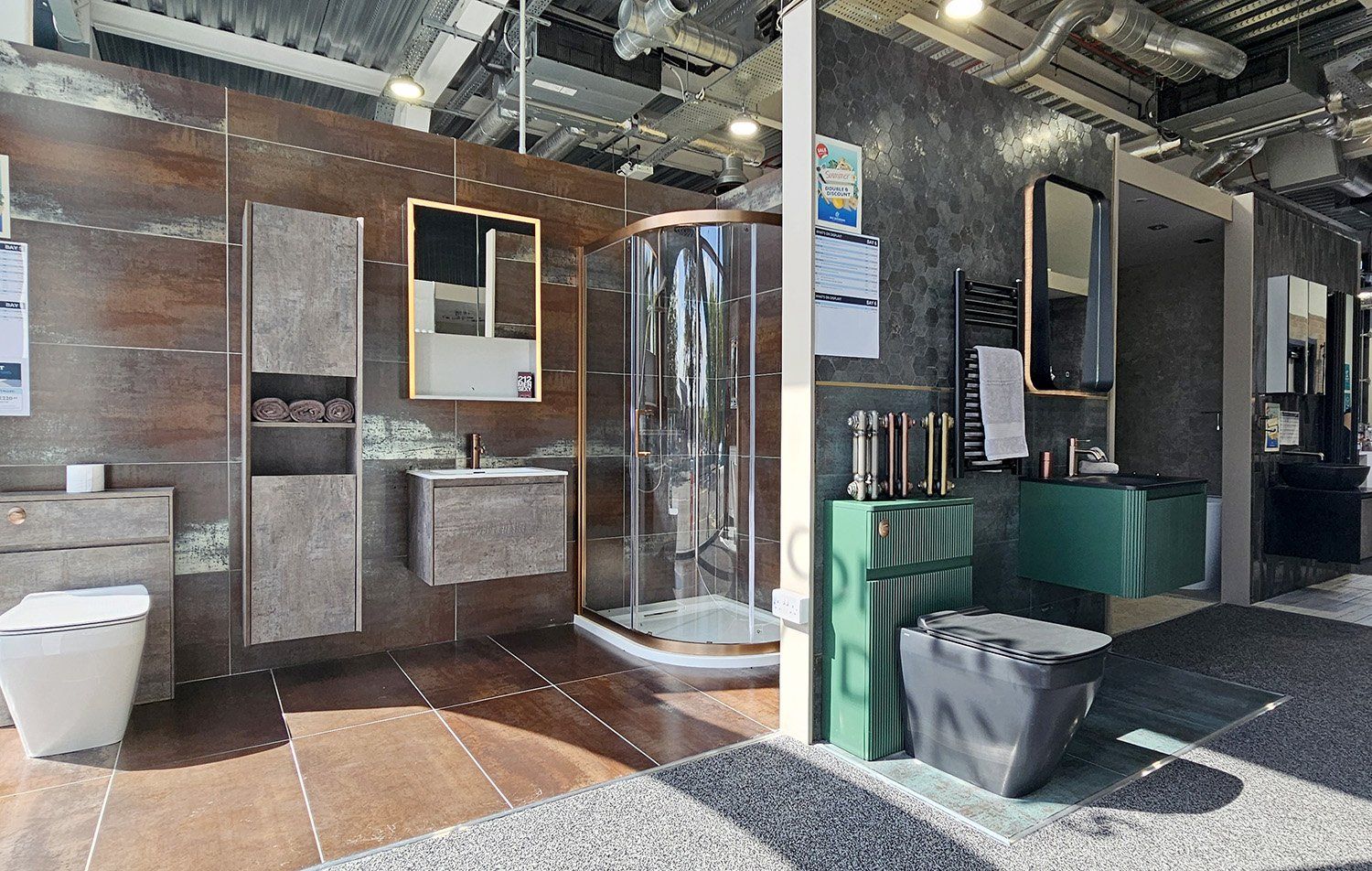 Easy Bathrooms & Tiles Chesterfield | Easy Bathrooms Showroom