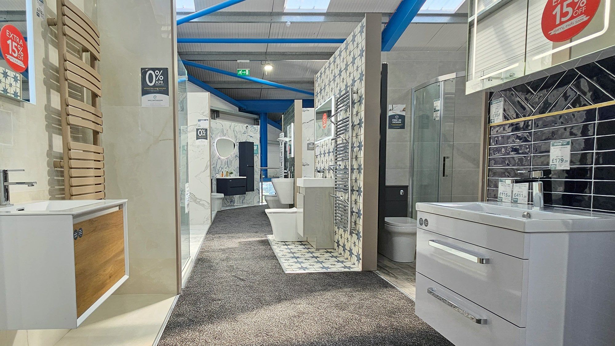 Aberystwyth Bathroom showrooms