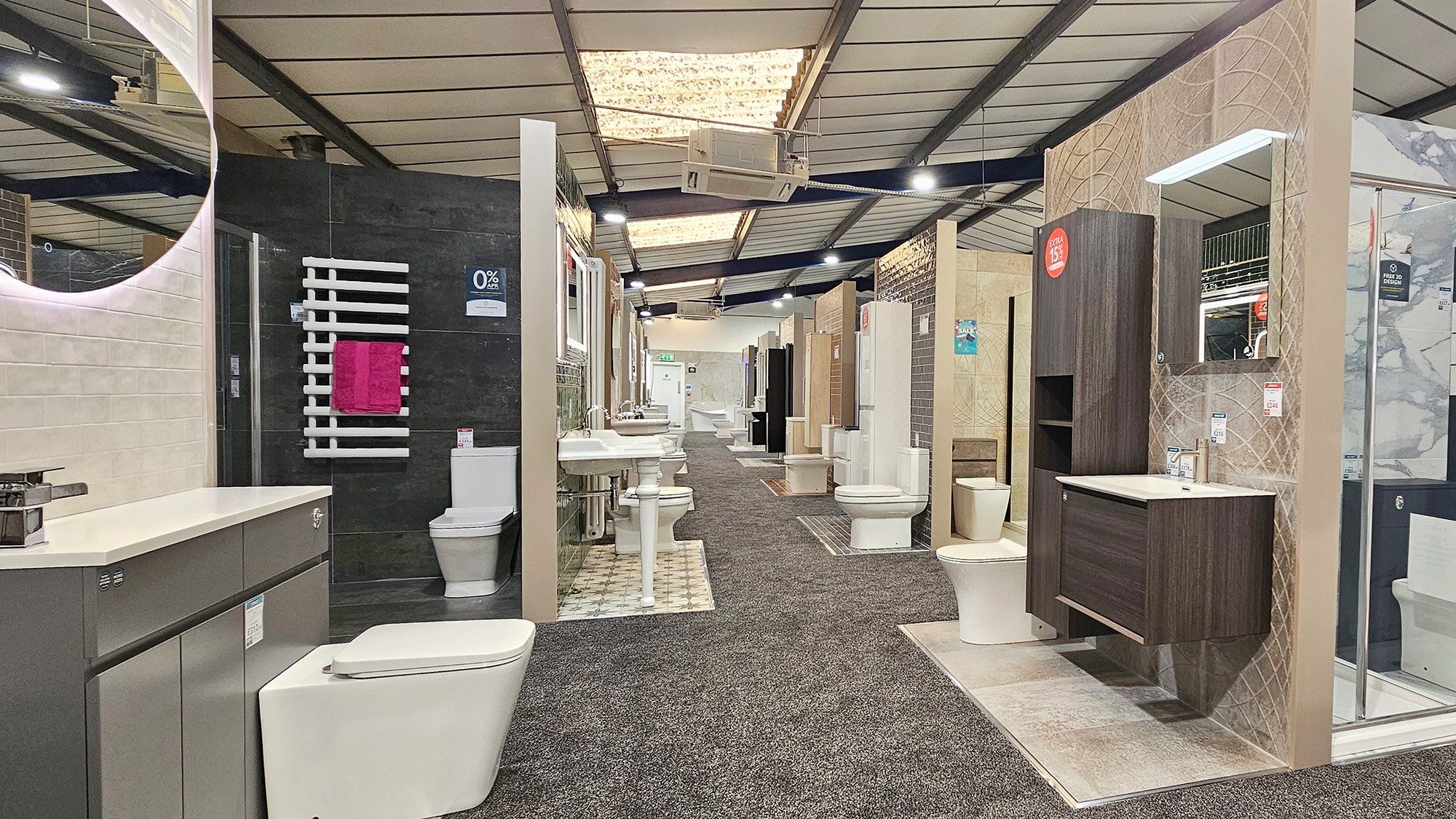 bathroom Reading Tilehurst showroom